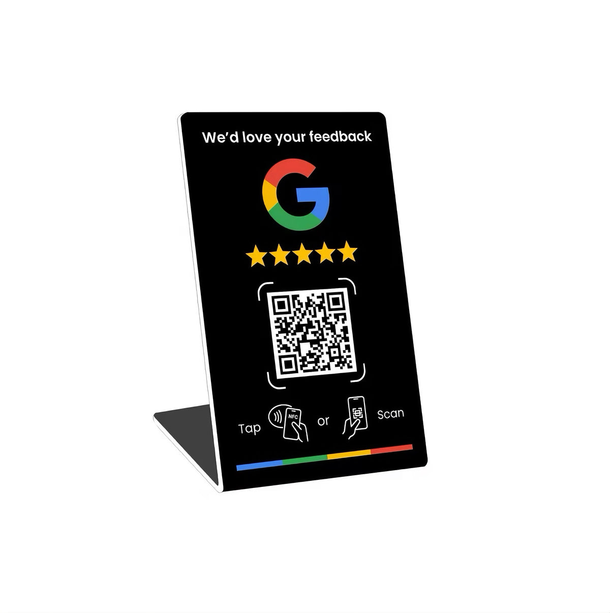 NFC GOOGLE REVIEWS 10PCS WITH STAND